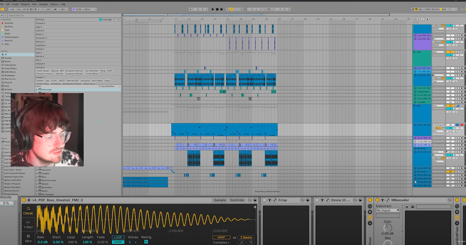 Spatial Glue - Glue sounds together without compression.